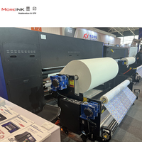Imprimante à sublimation numérique à 15 têtes presse à chaud pour vêtements de sport machine d'impression par sublimation textile imprimante à sublimation 1.9m