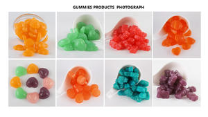 Label pribadi Biotin biji hitam Gummies rambut kulit dan kuku <span class=keywords><strong>vitamin</strong></span> untuk pertumbuhan rambut dukungan energi Vegetarian Gummy - Product Image 3