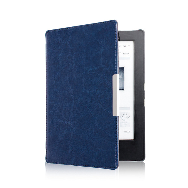 PU Leather Stand Case Cover for KOBO AURA H2O 6" E Reader for KOBO E Book case