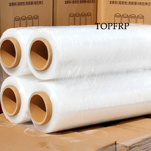 Rollo de película de envoltura elástica PE Película de embalaje suave transparente a prueba de humedad con servicio de corte Colores personalizables - Product Image 2