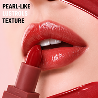 LSFAIRY LS178 Rojo Cereza, Lápiz Labial de Larga Duración Premium, Resistente al Agua y al Sudor, Sets al por Mayor, Logotipo Personalizado, Vegano, Muestra Cremosa