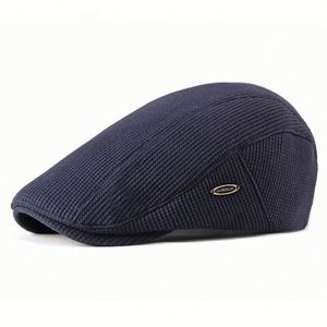 2024 Autumn Winter New Arrival Fashion Women Beret British Vintage <b>Flat</b> Top <b>Cap</b> Knitted Ivy Hat - Product Image 1