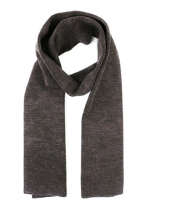 ผ้าพันคอผ้าฝ้ายอุ่นสไตล์ยาวสำหรับฤดูหนาวสไตล์100% สีม่วงและกาแฟถักตามสั่ง - Product Image 1