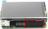 Toptan yüksek çözünürlüklü SPI denetleyici kurulu paneli 54 PIN 3.5 inç modülü mini ekran TFT LCD ekran ahududu Pi için 4 3 2