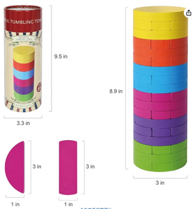 <span class=keywords><strong>Juego</strong></span> de Rompecabezas de Madera para Fiestas, Regalo, Manualidades, Novedad, <span class=keywords><strong>Juego</strong></span> Interactivo Educativo, Torre Redonda de Bloques, <span class=keywords><strong>Juego</strong></span> de <span class=keywords><strong>Jenga</strong></span> Gigante - Product Image 3