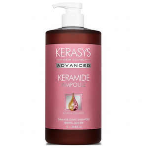 Kerasys Keramide Extreme Damage Ultra Gel 1L Réparation Profonde Céramide Kératine Traitement Capillaire Professionnel pour Cheveux Abîmés - Product Image 2