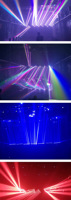 Lumière de scène à faisceau mobile professionnelle à 5 têtes avec contrôle DMX, éclairage de scène multi-faisceaux pour les tournées de concerts et la location
