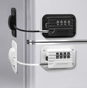 Protección para niños sin perforaciones Puerta corredera Ventana Cajón Gabinete Cerradura con contraseña - Product Image 4