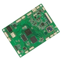 Services d'ingénierie inverse et de clonage de PCB et PCBA pour cartes PCB Rogers avec finition de surface ENIG et blindage RF/EMI
