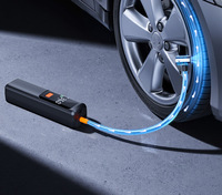 Bomba de Aire Eléctrica para Automóvil ST-5536, Compresor de Aire Inalámbrico para Automóvil de 4500 mAh, 11.1 V, 150 PSI, Bomba Inflable