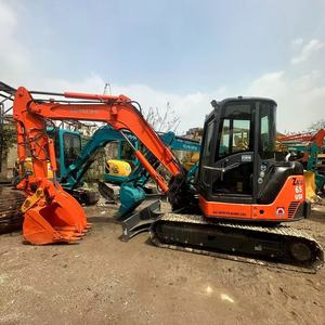 Excavadora Usada Hitachi ZX65 de 6.5 Toneladas con Motor Diésel, Engranajes y Bomba en Buen Estado en Venta - Product Image 5