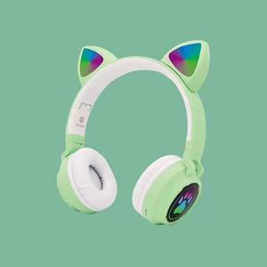 Audífonos Inalámbricos <span class=keywords><strong>B</strong></span>-30 con Orejas de Gato, RGB, Coloridos, Lindos, con Luz LED Intermitente, Versión 5.0, para Niños - Product Image 6