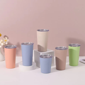 12oz <b>Mini</b> Milk Cup Stainless Steel Double Layered Vacuum Insulated Cup Outdoor Portable Direct Drinking Simplicity - Product Image 6