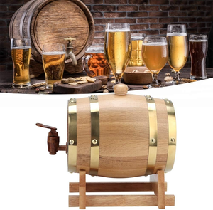 <span class=keywords><strong>Fût</strong></span> <span class=keywords><strong>de</strong></span> vieillissement en chêne avec support, 50l, fûts à vin en bois, fûts à vin en bois pour brasseurs artisanaux, grands fûts à vin en bois - Product Image 4