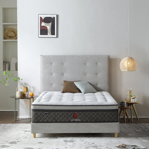 Venta al por mayor de fábrica, embalaje de rollo al vacío, colchón de cama tamaño Queen de lujo de alta calidad, colchón de muelles en espiral de bolsillo - Product Image 6