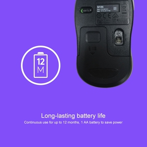 Hot Bán Cho Logitech M186 Chuột Không Dây 1000Dpi Thiết Kế Tiện Dụng Cho Thuận Tay Phải Người Sử Dụng <span class=keywords><strong>Nano</strong></span> <span class=keywords><strong>Receiver</strong></span> 2.4Ghz Cho PC Văn Phòng Lap - Product Image 3