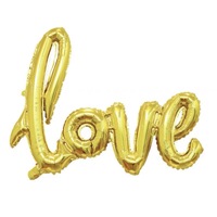 Ballons en feuille d'aluminium en forme de cœur de 32 pouces, de différentes couleurs, pour mariage et Noël, écologiques