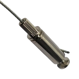 OEM vente en gros G450 câble bascule support de fil pince résistant à la rouille décoloration <span class=keywords><strong>fixation</strong></span> murale métal Clip corde kits de verrouillage - Product Image 4