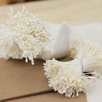 2025 nouveau bricolage fleurs pistils à la main fleur étamines 200 pièces 2mm taille fleur artificielle pistils pour la décoration de mariage à la maison