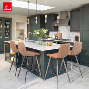 Armoire de cuisine Unionlands Premium Green de style contemporain Shaker en bois massif MDF pour <span class=keywords><strong>architecte</strong></span>, 100 % personnalisable pour <span class=keywords><strong>architecte</strong></span> - Product Image 3