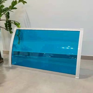 Vente Flash : Auvent <span class=keywords><strong>de</strong></span> Jardin Durable pour Voiture, Auvent Latéral en Polycarbonate, Abri <span class=keywords><strong>de</strong></span> Pluie pour Porte - Product Image 3