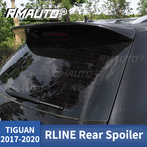 Alerón trasero RMAUTO Car Rline para ventana trasera, difusor de labio, negro brillante, para Volkswagen VW TIGUAN L 2017-2020. - Product Image 5