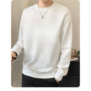 2025 Homme Col Rond Ample Haut de Qualité Livraison Rapide Maille Tricotée pour Adolescents Longs Sweats à Capuche Printemps et Automne - Product Image 5