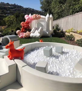 Ensemble de Blocs en Mousse Souple pour Enfants, Aire de Jeu Extérieure et Intérieure, <span class=keywords><strong>Piscine</strong></span> à Balles, Équipement de <span class=keywords><strong>Piscine</strong></span> à Balles, <span class=keywords><strong>Tunnel</strong></span> de Jeu Souple pour Bébé - Product Image 4