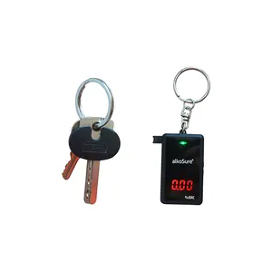 Hotsale Portable Fuel Cell Sensor Breath Alcohol Detector With Key Chain
