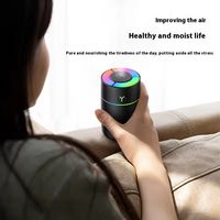 Petit humidificateur portable avec technologie ultrasonique Diffuseur d'huiles essentielles 220ml