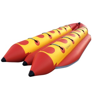 Venta directa de fábrica de 12 personas inflable Barco de plátano PVC barco - Product Image 5