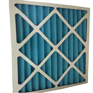 Cardboard Frame MERV 8 Merv 11 Merv 13 Multi functional Pleated Air Filter with Activated Carbon for AC HVAC and Furnace