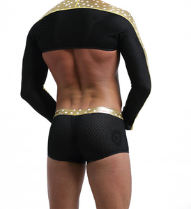 Scialle da uomo 2023 notizie scialle con stampa in similpelle stripping dance star bright noodles patchwork night entertainment venue - Product Image 3