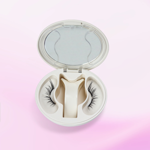 Cils synthétiques complets en bande magnétique réutilisables faits à la main, légers, imperméables, sans colle nécessaire - Product Image 1