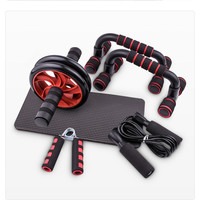 Équipement d'entraînement YETFUL, exercices abdominaux, salle de sport à domicile, fitness, 5 pièces, 1 ensemble, entraînement de force, roues abdominales