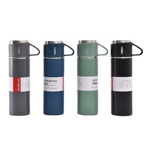 Usety 304 Double Wall taintainless Teel nnsulated ater acuum Pask ask IFT et With ne up Wo ID IFT Ox Water ottottle - Product Image 1