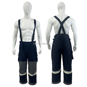 Combinaison <span class=keywords><strong>de</strong></span> pompier EN469 NOMEX IIIA, veste et pantalon <span class=keywords><strong>de</strong></span> pompier, équipement <span class=keywords><strong>de</strong></span> lutte contre les incendies résistant aux flammes, casque, gants, cagoule, bottes, SCBA S20 - Product Image 4