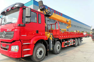 שאקמן 6 x4 8 טון 5 טון 8 טון משאית רכוב הרמת מנוף - Product Image 4