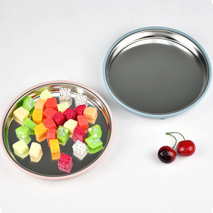 Set de Alimentación Portátil para Bebés, Plato de Succión de Acero Inoxidable 304, No Tóxico, de Grado Alimenticio, Moderno, Ecológico y Sólido - Product Image 3
