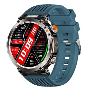 HT30 Vòng Smartwatch Màn hình cảm ứng ngoài trời thể thao tập thể dục Tracker Heart Rate Monitor cuộc gọi không thấm nước thông minh đồng hồ cho nam giới - Product Image 6
