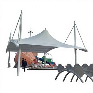 Struttura a Membrana per Parcheggio Esterno con Riparo per Auto Elettriche, Modello Q235, Edifici con Struttura in Acciaio 2 - Product Image 3