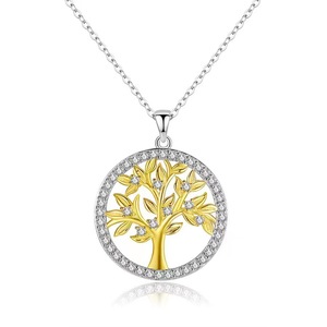 Professional Custom Jewelry Relying <b>Tree</b> of Life Pendent <b>Necklaces</b> Sterling Silver 925 Life of <b>Tree</b> <b>Necklace</b> Zirconia - Product Image 5