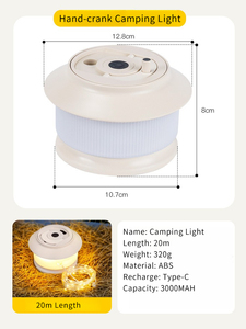Luces Portátiles Colgantes para Tienda <span class=keywords><strong>de</strong></span> Campaña <span class=keywords><strong>de</strong></span> 20m <span class=keywords><strong>de</strong></span> Longitud, Recargables por USB e Impermeables IPX4, con 5 Modos, para RV, Patio, Senderismo - Product Image 2