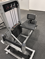 Machine d'extension des mollets assise SK Commercial, équipement professionnel de musculation des jambes inférieures à résistance sélectionnable pour salle de sport