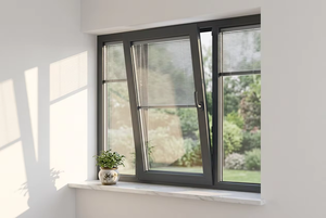 Fenêtres en aluminium de haute qualité pour maison, antivol, coupe-vent, verre trempé, fenêtres fines encastrées - Product Image 4