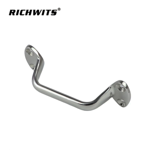 Precio de fábrica Hardware marino Manija de puerta de barco de alto pulido Cbinet de acero inoxidable con base para barcos. - Product Image 4