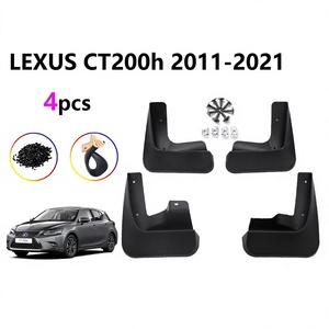 For Lexus Ct200h 2011-2021 Plastic Black Tire Mudguards <b>Mud</b> <b>Flaps</b> - Product Image 5