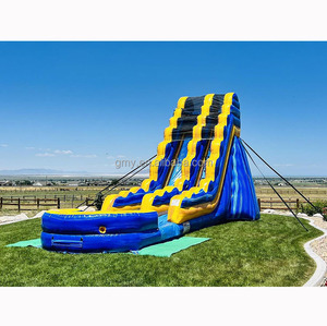 Tobogán Acuático Gigante Comercial, Piscina, Casa de Brinco, <span class=keywords><strong>Juegos</strong></span> de Burbujas, Castillo Inflable, Área de <span class=keywords><strong>Juegos</strong></span> Grande, Tobogán Acuático Inflable para Adultos - Product Image 1