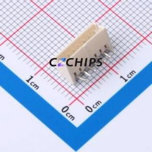 S7B-ZR(LF)(SN) Wire-to-Board Pin Header Bent Lead Through Hole,P=1.5mm Connector 1x7P 1.5mm Right Angle Insert ZH - Product Image 1