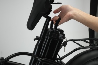 Vélo Électrique Urbain Pliable 14 Pouces en Stock aux États-Unis, Moteur Arrière 500W 48V, Batterie Lithium, IPX7, Idéal pour Usage Quotidien